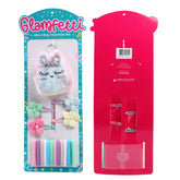 Glamfetti Microbag Keychain with Hair Accessories Set
